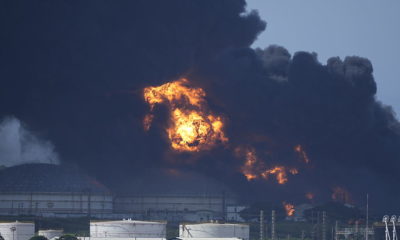 Cuba : l'incendie du dépôt pétrolier est terminé